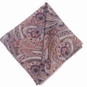 Silk scarf pocket square paisley 2 for $12 🆕️
